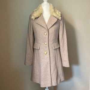 ❌SOLD❌ ✨NWOT Jessica Simpson Dusty Rose & Gray Wool Blend Coat.